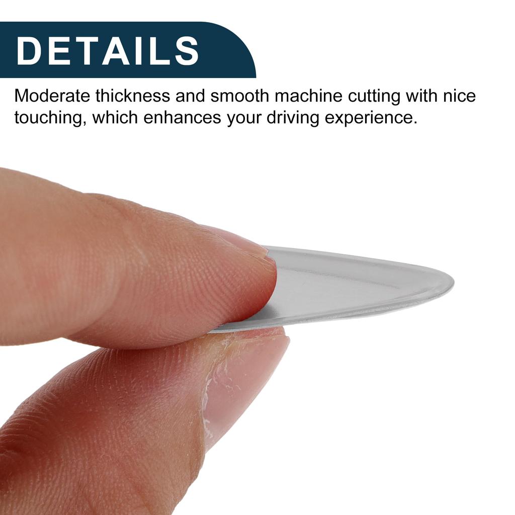 TUCKBOLD Gear Shift Panel Button Handbrake Parking Brake Sticker Silver Tone 1 Set for Hyundai Tucson 2022 2023 Hybrid