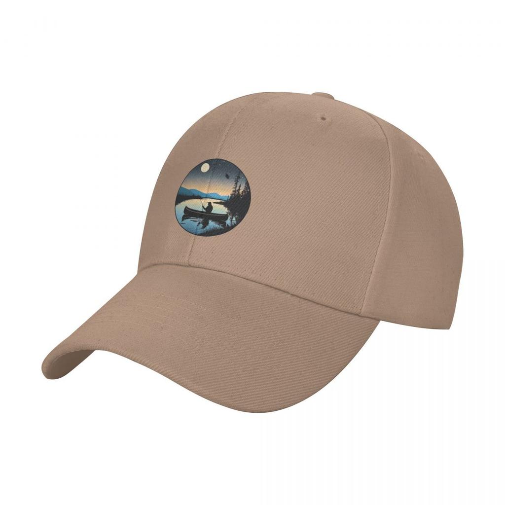 Tranquil Lake Fishing Baseball Cap Fishing Hat Brand Man Cap Girl Men's