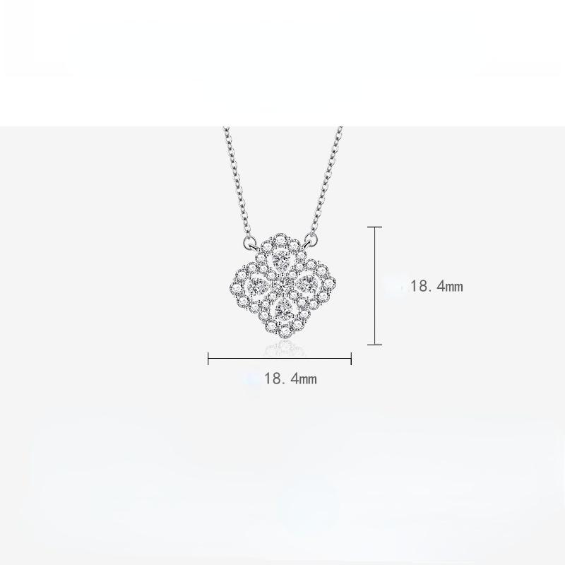 BELLA BOX Lucky Clover Necklace Multiple Colour Fashion Wedding Engagement Jewelry