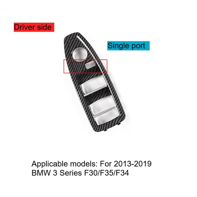 Suitable for BMW 1 Series 3 Series X1 2013- F30 F34 F35 F48 Window Lifter Switch Panel Outer Frame Window Lifter Trim