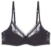 Big Breasts Show Small French Women's Pure Desire, Sexy Lace Edge Soft Steel Ring Gathers, Collects the New Breast Bra