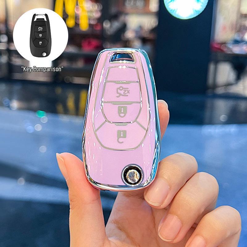 Chevrolet Car Key Case for Cruze, Aveo, Trax, Blazer, Cavalier, Sail
