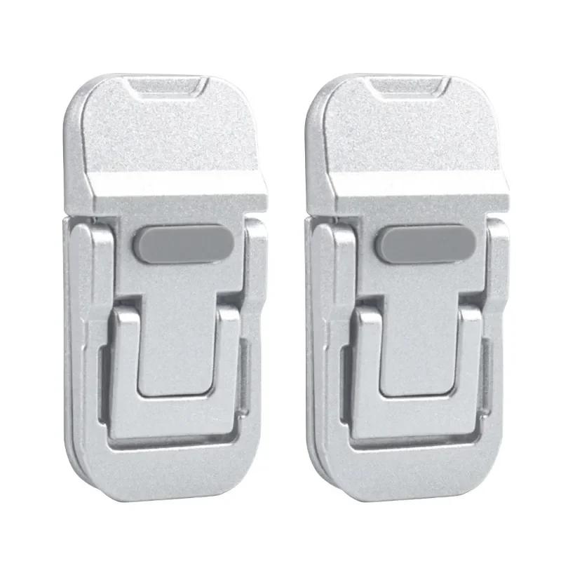 2pcs/Set Foldable Laptop Stand Portable Notebook Support Holder Adjustable Riser Cooling Bracket Universal for Laptop Tablet   4