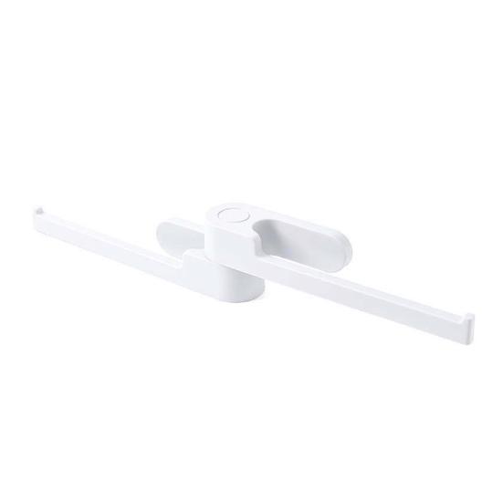 Легкий стеллаж для хранения Нескользящий многофункциональный стеллаж для хранения галстуков для шарфов брюк белый 598₽