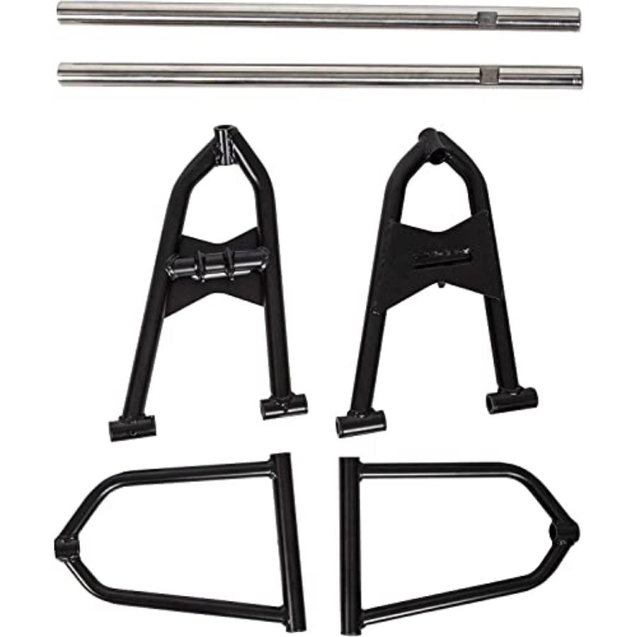 

Комплект передних удлиненных А-образных рычагов +2 +1 Совместим с Yamaha Banshee 350 1987-2006 для езды по бездорожью и производительности на трассе Регулируемый United States