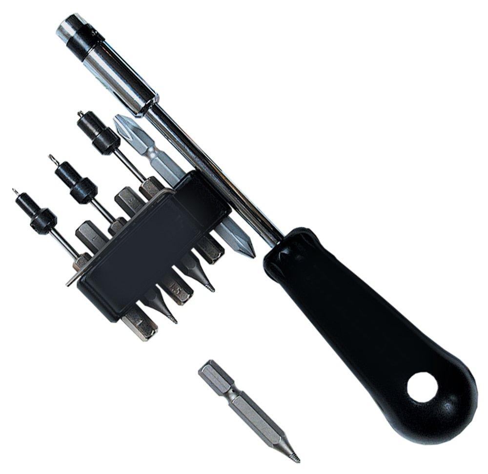 Ichinen Access Thread Master Tap and Die Screw Puller Bit Set 22433 with Handle Hand-Operated