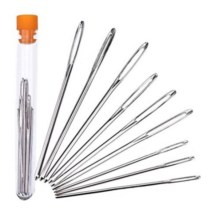 

Вязальные иглы для стальной пряжи с большим ушком, швейные иглы