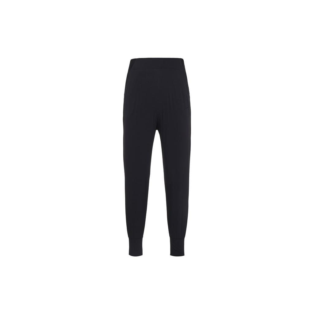 Nike Quick-Drying Drawstring Casual Sports Pants Women Bottoms Black CU4612-010
