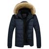 2025 Winter New Popular Men's Padded Jacket Thickened Padded Jacket Korean Version Hooded Collar Padded Jacket Men