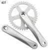 High Quality 170mm Square Taper Chainrings Set Crankset Chainset 40T 36T Crank for Mountain Bikes with Removable Chainrings