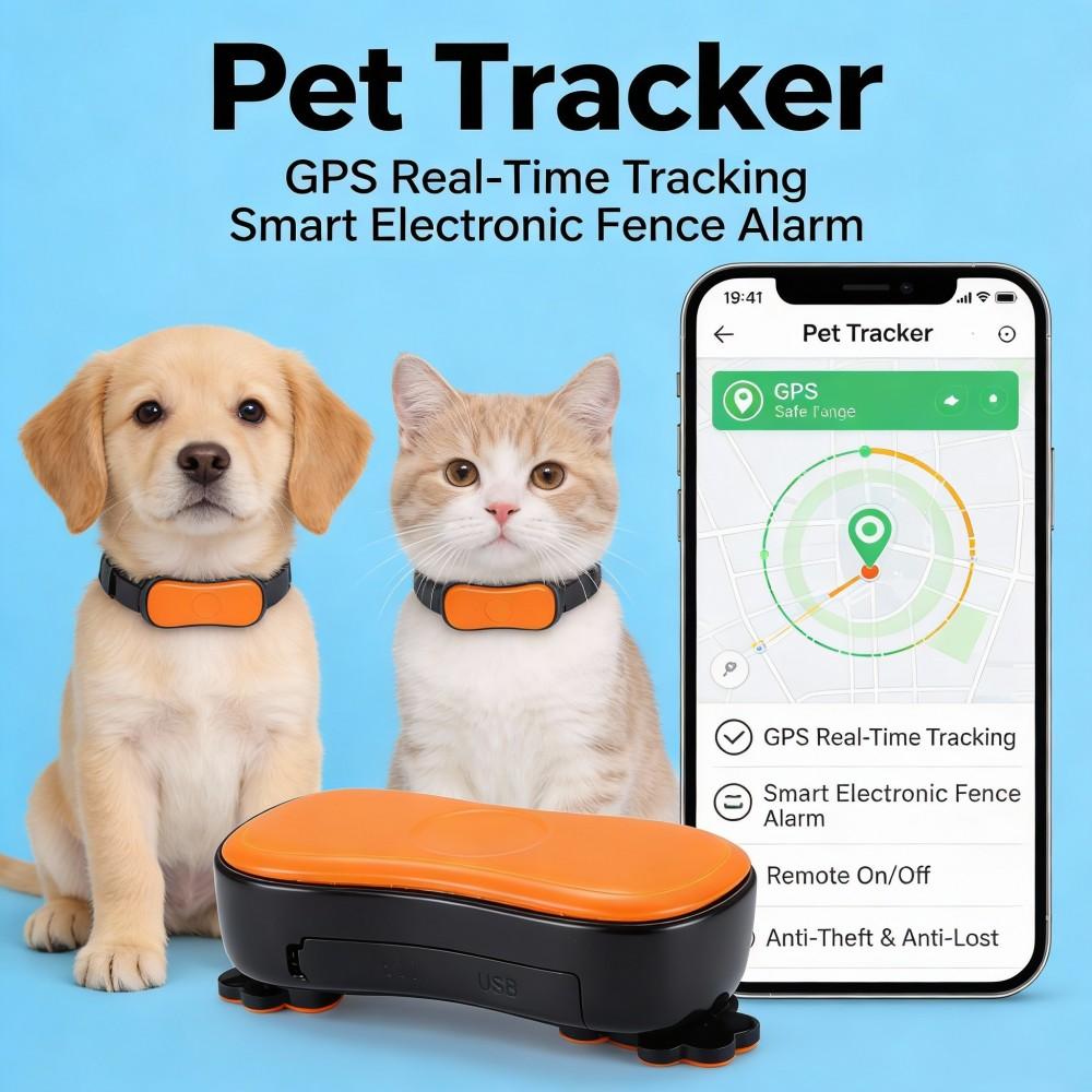 Optimized Title:  "2G GPS Pet Tracker - Global Real-Time Location Monitor for Dogs & Cats (Dedicated Network, Waterproof & Long Battery Life)