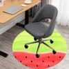 1pc Watermelon Seeds Round Chair mat office Area Rug - Non-Slip, Floor Mat for Office, Bedroom, Ideal home decor gift c0112146
