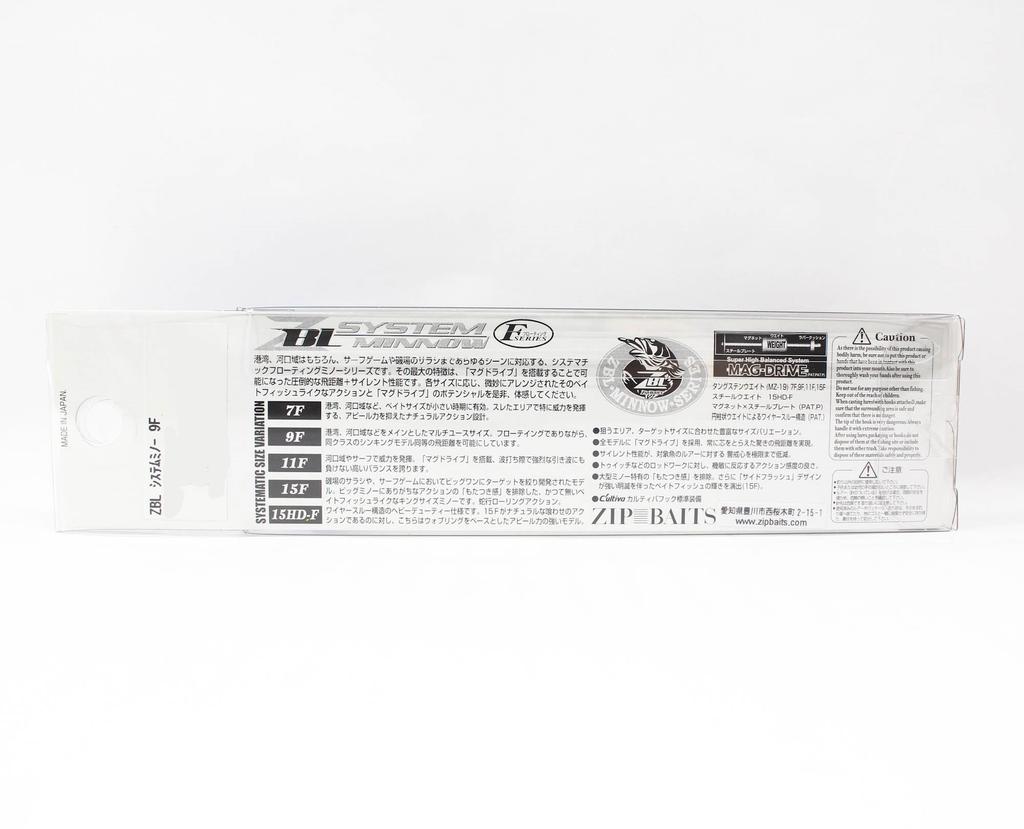 ZipBaits Plovoucí nástraha ZBL System Minnow 9F 476 (9504)