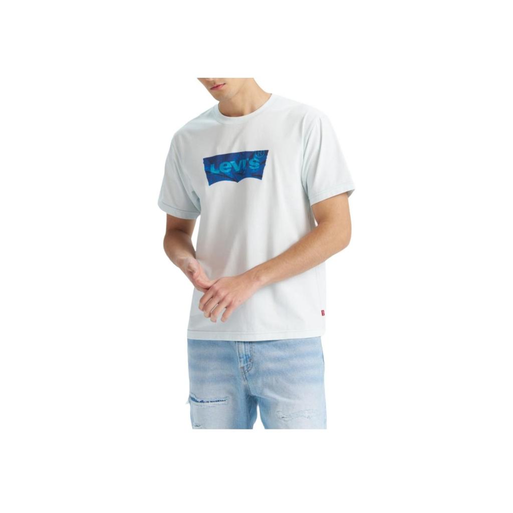 Levis Comfortable Casual Letter Logo Round Neck Short Sleeve T-Shirt Men T-Shirts 001AM-0005