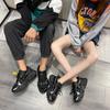 Couple Casual Shoes Plus Velvet Shoes Women's Autumn and Winter New Korean Cotton Shoes Sports White Shoes Ins Trendy Shoes