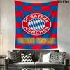 Custom Fc Bayern Munich Wall Hanging Printed Fabric Blanket Decorative Tapestries for Bedroom Living Room Home Decor