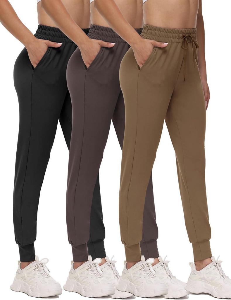 Women's High Waist Loose Yoga Pants - Spring/Summer Casual Cuffed Sportswear