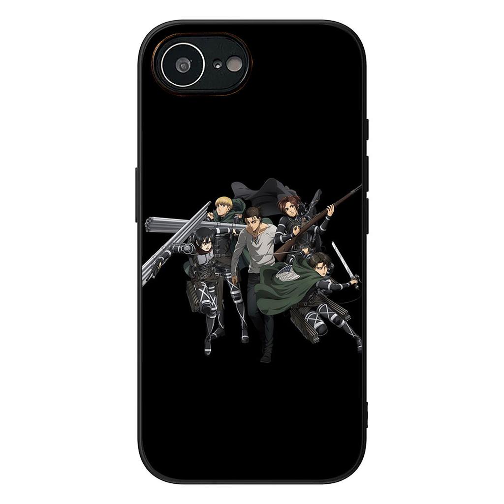 Levi Eren Jaeger Attack On Titan Phone Case for Samsung Galaxy A04 J7 J5 J2 Prime J8 A01 A02 A03  A42 M06 M16 M56 M23 G57 Cover