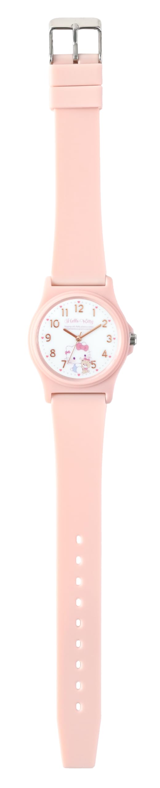 

Sanrio Analog Silicone Watch for Hello Kitty Pink [Fieldwork] Women, SNR002-1,