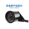 Universal Motorcycle LED Speedometer with Gear Indicator, Retro Modified Meter for Harley, Steed, Diwang