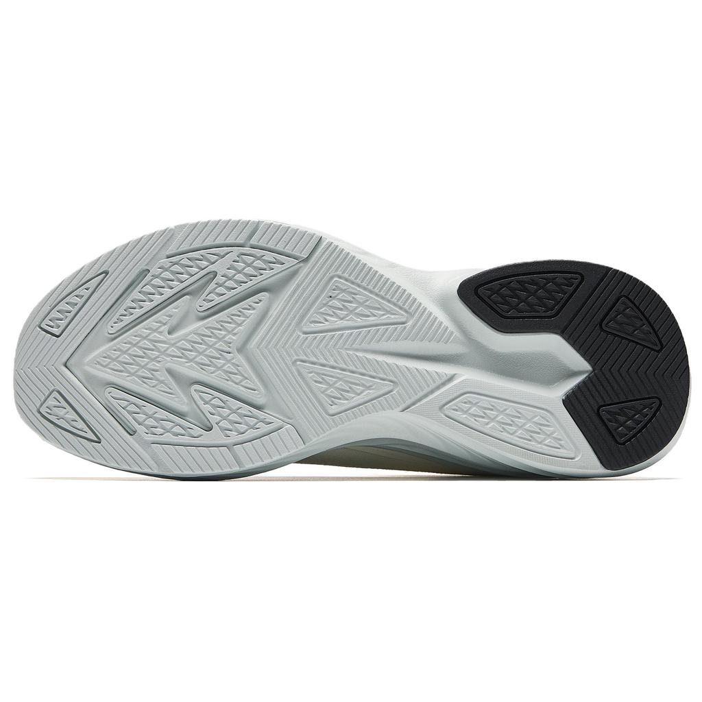 Anta Comfortable Shock Absorbing Wear Resistant Low Top Casual Running Shoes Women Sneaker Beige 922515511-9