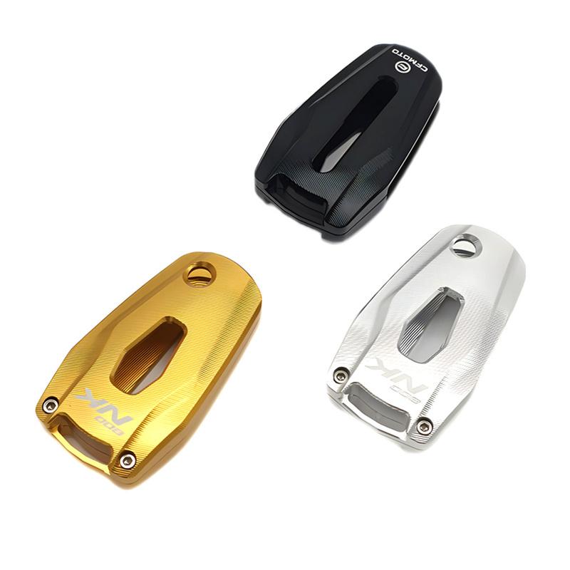 Til CFMOTO NK800 2023 800NK Motorcykel Fjernbetjeningsnøgle Aluminiumlegering Beskyttelsescover Specielt Faldsikker Nøgledekoration