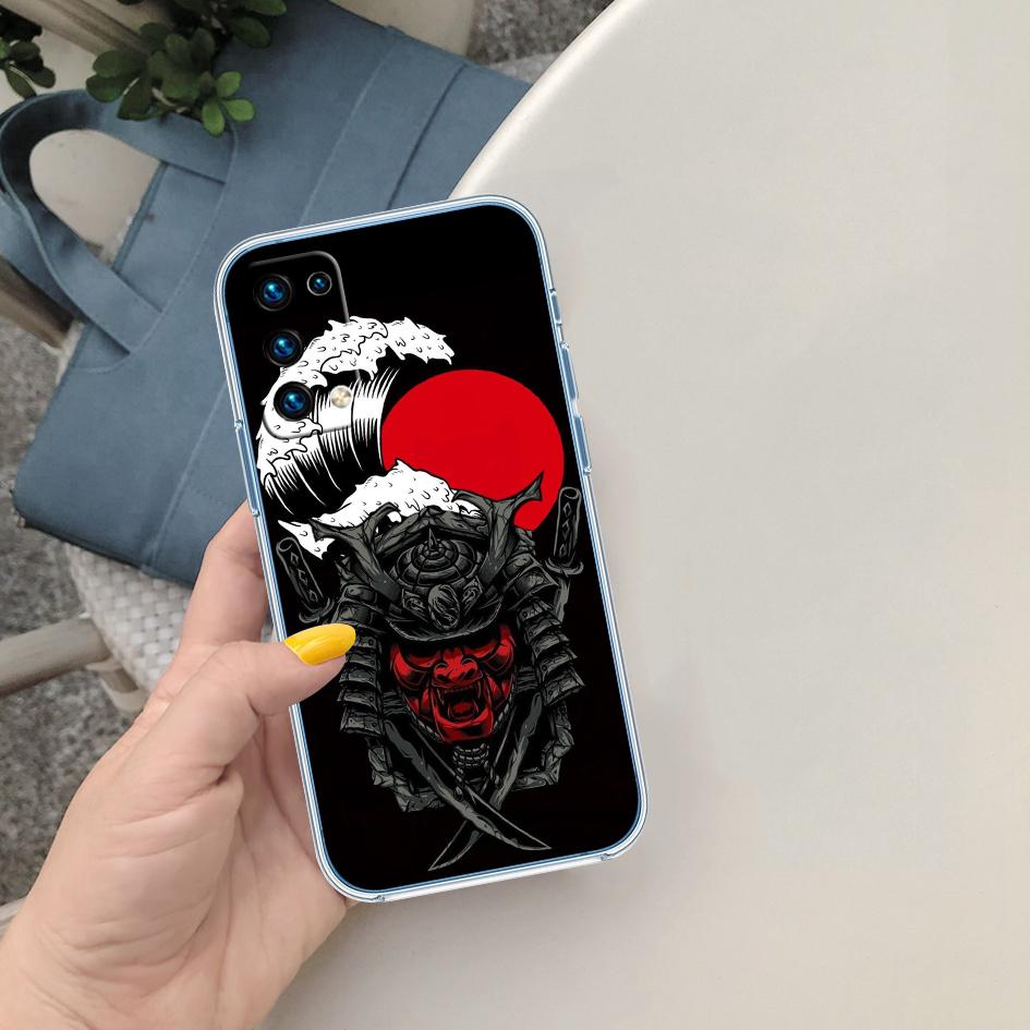

MY17 Japan Samurai Mask Phone Case for Motorola Moto G40 G04 G05 One Ace Action Fusion + Plus Hyper Macro Vision Zoom Motorola Moto G40 Fusion