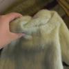 Elegant Green Mohair Sweater for Women - Winter Thickened, Luxurious Feel, Beautiful Mink Wool Pullover