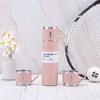 304 Stainless Steel Vacuum Insulated Bottle Gift Set Office Business Style 500ML Coffee Mug Thermos Bottle Portable Flask Carafe
