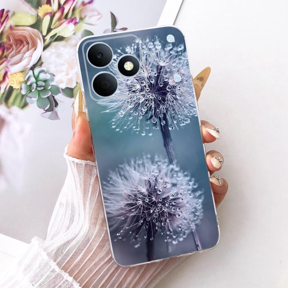 For Realme Note 80 4G Case RMX5388 Cute Cat Flowers Painted Cover Soft Silicone Case For Realme Note 80 Note80 Back Cover Fundas