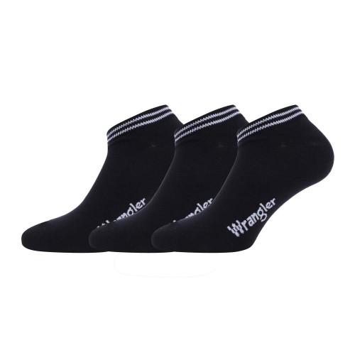 Wrangler Unisex Adult Trainers Liner Socks (Pack of 3)