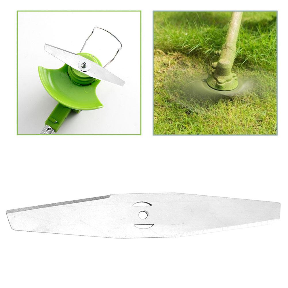 5-1PCS 20CM Grass Trimmer Blade Electric Lawn Mower Saw Blade Replacement Metal Spare Mower Blade Garden Power Tool  Accessories