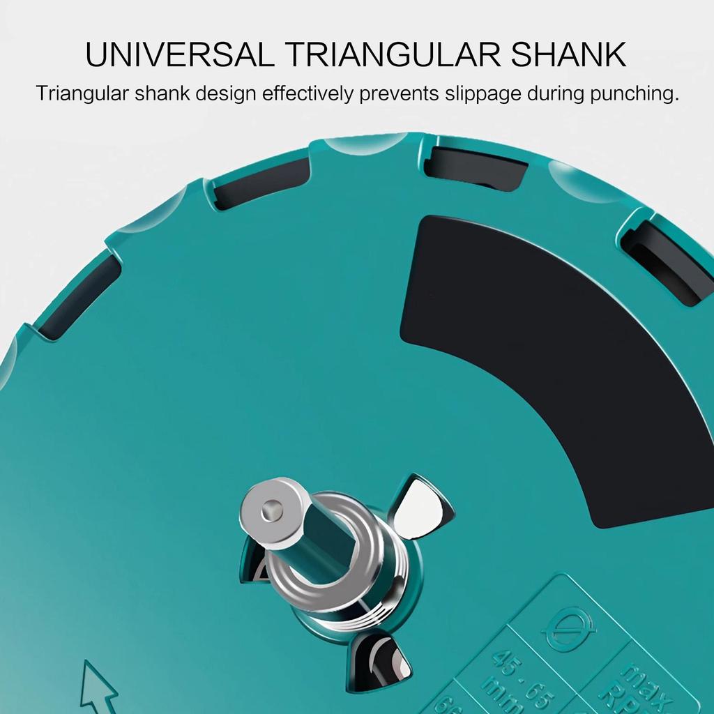 STONEGO Adjustable Universal Woodworking Hole Opener Plank Plasterboard Plastic Aluminum Hole Punching Tool Hole Opening Drill