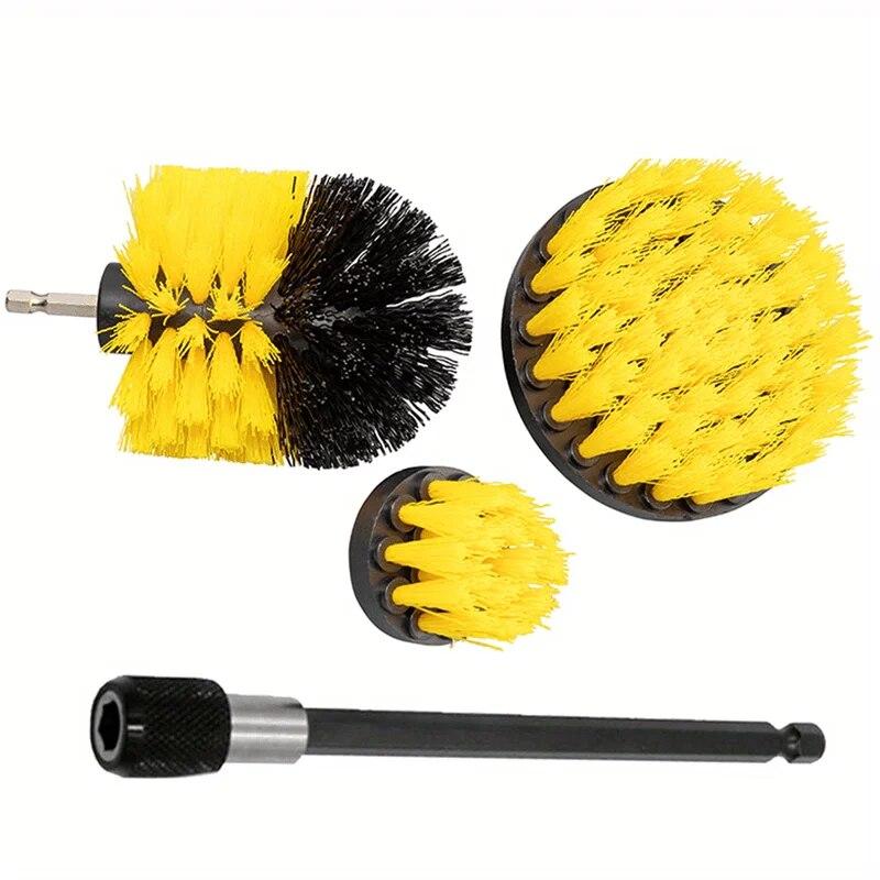 4/13pcs Disc Brush, Electric Drill Brush, Cleaning Brush, Polishing and Polishing Set Cleaning Supplies