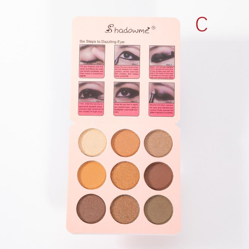 

Bling Diamond Metallic Matte Shimmer Палитра теней для век Косметический макияж глаз Мерцающие тени для век C