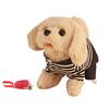 Interactive Plush Toy Puppy Walking Barking Tail Wagging Gift Battery Operated Electronic Dog for Kids