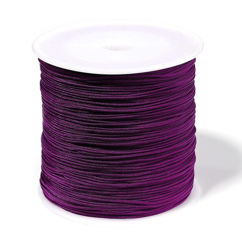 90M/Roll 0.8mm Jade Thread Hand-woven Rope Braided Beaded Thread for DIY Bracelet Jewelry Handcraft Cord Material Wholesale