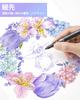 Ohuhu Art Marker 60 Brush Watercolor Brush Extra Fine Perfect for Picture Coloring and Storage Case Included Pens, Colors, Tip, Pen, Water-Based,