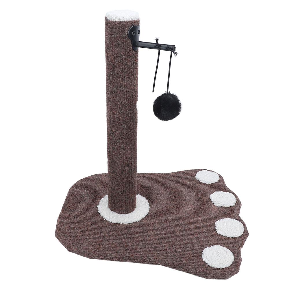 Cat Scratching Post Board Kitten Scratcher Sisal Scratch Posts with Hanging Ball for Indoor Mid Cats Kittens