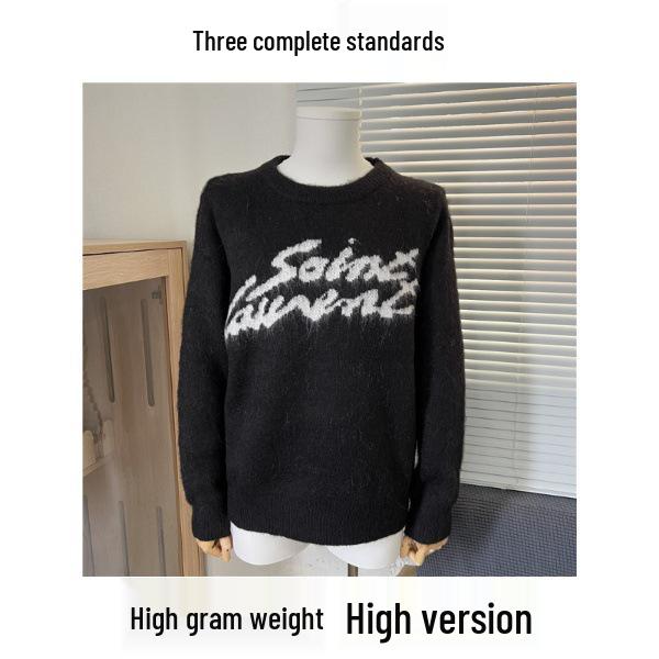Ys Trendy Unisex Mohair Sweater - Autumn/Winter Collection