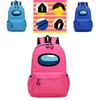 Among Us Game Shoulder Backpack With Chain For Kids And Teens Boys Girls School And Travel Rucksack