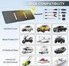 FlexSolar 15W Car Solar Battery Charger Mini Charging Kit Solar Panel Charger Car Foldable Ultralight USB DC SAE Car Battery Charging for Automobiles,