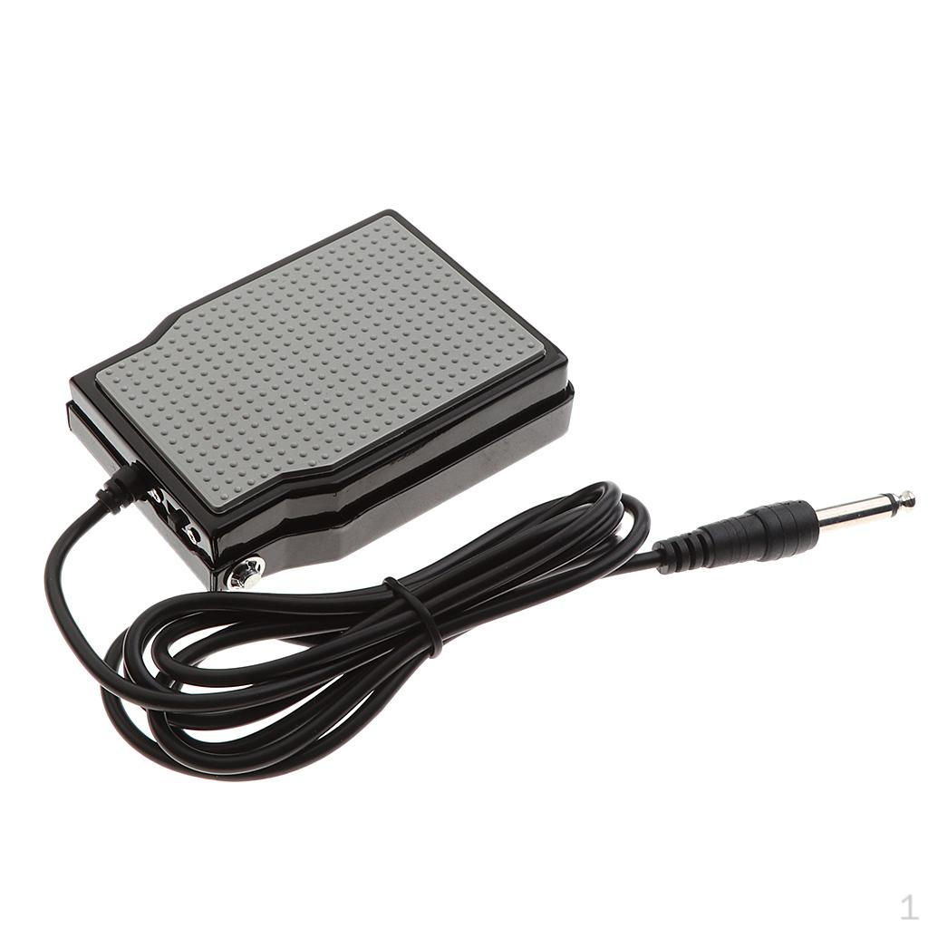 

Iron Piano Sustain Pedal Non-slip Base Electrical Accessory сірий колір