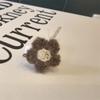 New Pearl Crystal Bow Charms for Sneakers - DIY Hand Woven Flower Shoe Laces with Colorful Love Buckle Decorations for Girls