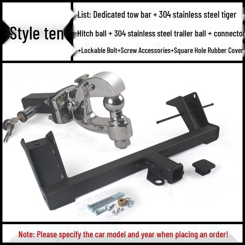 Buick GL8 Luzun Trailer Hitch: Tow Bar & Rear Tow Hook for RV, Motorcycle, & Boat Trailers.