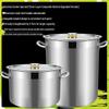 Ice Joy Stainless Steel Soup Pot with Lid