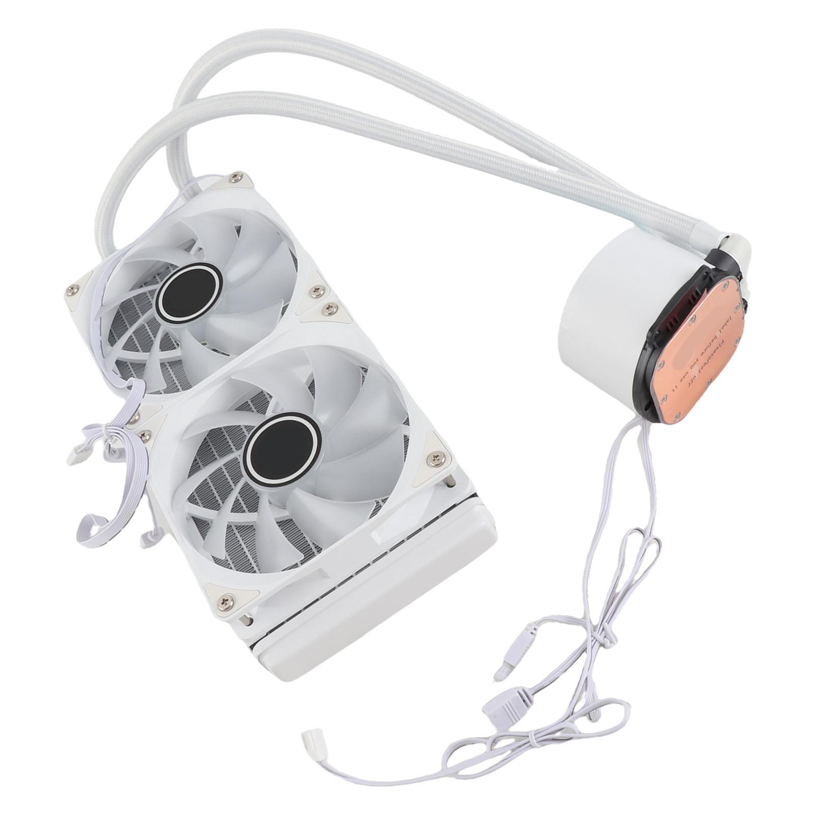 

240mm CPU Cooler Double 120mm PWM Fan ARGB Sync for LGA2066 2011 V3 2011 115X 1700 12V