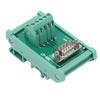 DB9 to Terminal Connector Adapter Plate PCB Board Straight Male with Case DC60V DB9-G7
