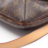 Used LOUIS VUITTON Musette Monogram Shoulder Bag M51256 Monogram PVC Coated Canvas Leather Brown Used Women