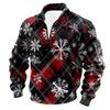 Sudadera con capucha y media cremallera de manga larga con cuello levantado para hombre